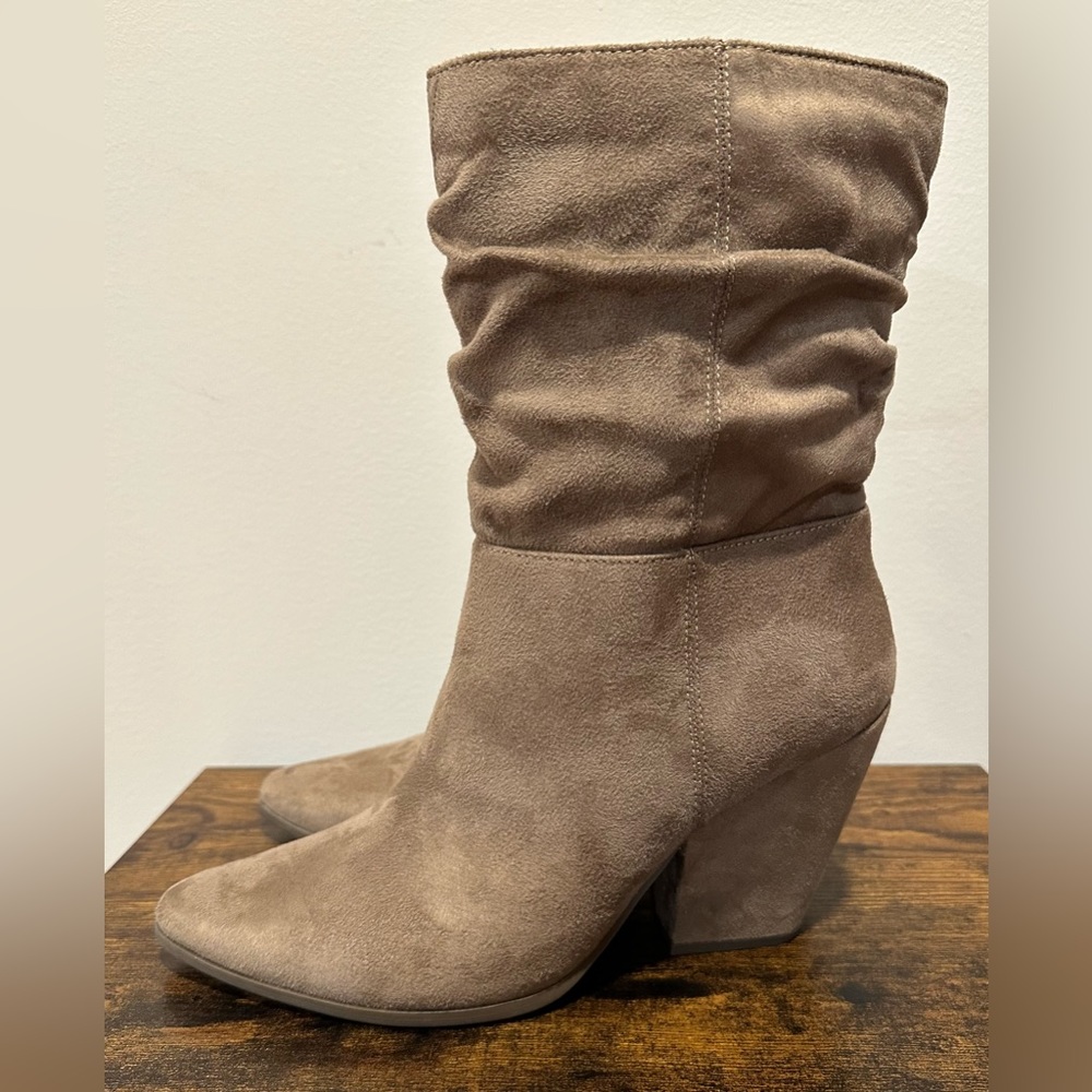 Worthington Udelle Porchini Mid Calf Scrunch Boot NWT Size 8.5
